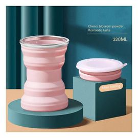 Tasse À Café Pliable Portable - Rose