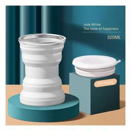 Tasse À Café Pliable Portable - Blanche