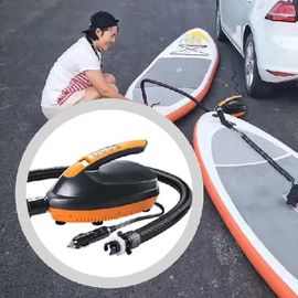 Pompe Électrique Portable Pour Paddle Gonflable - Avec Prise Allume-Cigare - Orange