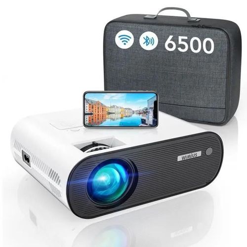 WIMIUS ¿ Projecteur Vidéo - 6500 Lumens - 1080P