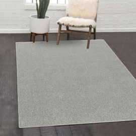 Tapis Salon Soula Crème 200x290 Oeko Tex® En Polypropylène Doux Et Soyeux