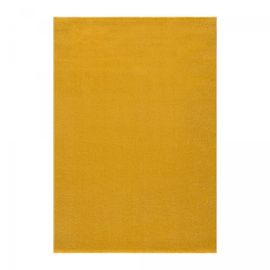 Tapis Salon Nossa Jaune 200x290 Oeko Tex® En Polypropylène Doux Et Soyeux