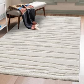 Tapis Salon 200x290 Cervag Ecru