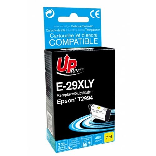 UPrint E-29XLY - 7 ml - XL - jaune - compatible - remanufacturé - cartouche d'encre (alternative pour : Epson 29XL, Epson T2994) - pour Epson Expression Home XP-235, 245, 247, 332, 335, 342, 345, 432, 435, 442, 445