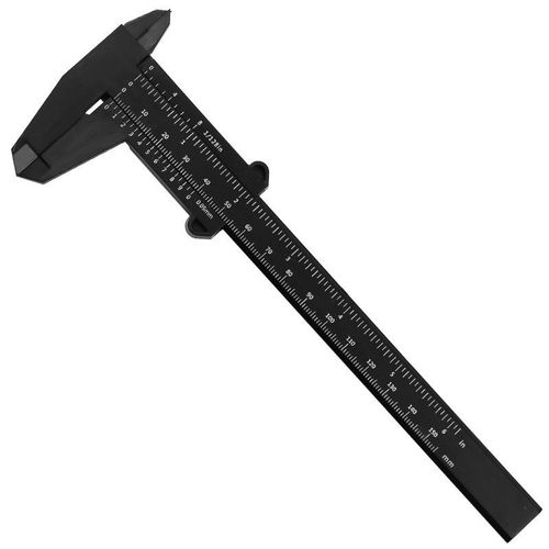Pied à coulisse d'ouverture,outil de mesure bricolage,travail de calcul,travail des métaux,immunisation,modèle exécutif,diamètre de la profondeur, - Type 150mm black