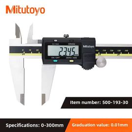 Mitutoyo Calibrateur numérique électronique,calibrateur Vernier,micromètre,outil de mesure,règle numérique - Type 500-193-30 300MM