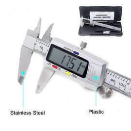 6 Pouces 150mm Numérique Vernier Étrier En Acier Inoxydable Micromètre Outil De Mesure Profondeur Règle Messschieber Paquimetro - Type Basic With box