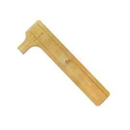 Petite règle en cuivre en laiton pur,mini outil EDC,règle d'échelle portable,règle de signet rétro,produits,, - Type 0-60mm B single