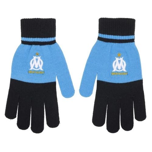 L/Xl - Gants Om Collection Officielle Olympique De Marseille Noir