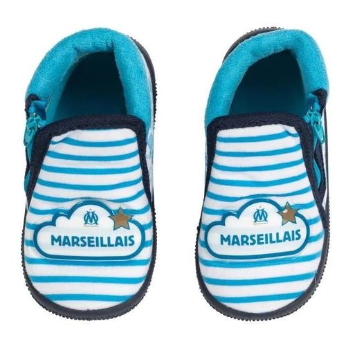 Chaussures S Chaussons Bébé Om Olympique De Marseille Collection Officielle Bleu Garçon
