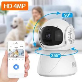 Babyphone - Ecoute Bébé -Vidéo Sans Fil Multifonctions - Double Bande 2.4g Et 5g- Caméra Bidirectionnel - Vision Nocturne -A3