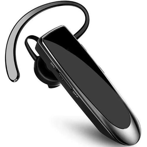 Oreillette Bluetooth Main Libre - Noir - Rotation 360° - 22h De Musique - Cvc 6.0