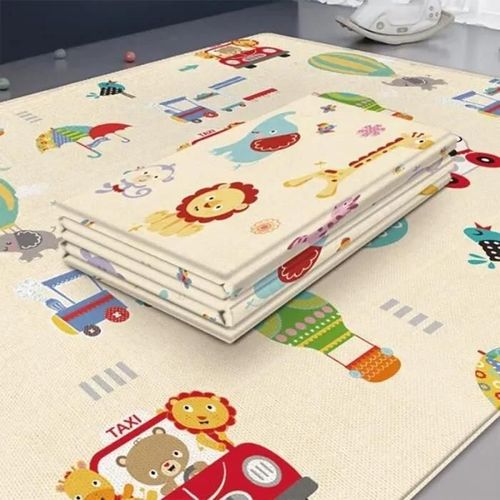 Tapis D\'éveil Imperméable Pour Bébé - Animal Kingdom - 180cmx100cmx1cm