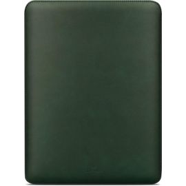 Housse pour Ordinateur Portable 16 Pouces Précisément Compatible avec MacBook Pro 16 M4 M3 M2 M1 Pro/Max 2024-2021,Étui en Simili-Cuir,Green