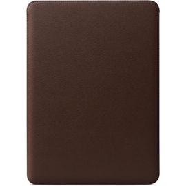 Housse pour Ordinateur Portable 16 Pouces Précisément Compatible avec MacBook Pro 16 M4 M3 M2 M1 Pro/Max 2024-2021,Étui en Simili-Cuir,Café