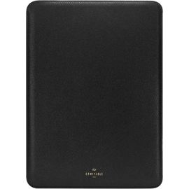 Housse pour Ordinateur Portable 16 Pouces Précisément Compatible avec MacBook Pro 16 M4 M3 M2 M1 Pro/Max 2024-2021,Étui en Simili-Cuir,Noir