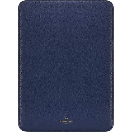 Laptop Sleeve 13 Inch Precisely Compatible with MacBook Air 13 M4 2025-2018 and MacBook Pro M2 2022 M1 2020-2016, PU Leather Case, Midnight Blue