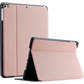Procase Étui Pour Ipad 9.7"", Ipad 6, Ipad 5, Ipad Air 2, Ipad Air 1, Modèle: A1893 A1954 A1822 A1823 A1566 A1567 A1474 A1475 A1476, Étui Housse De Protection Anti-Chute, Rabat Magnétique Stable-Rose