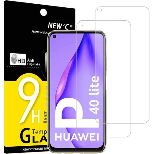 Sskal-Lot De 2,Verre Trempé Pour Huawei P40 Lite 4g,Film Protection Écran Efficace Contre Les Rayures-Sans Bulles-Ultra Résistant (0,33mm Hd Ultra Transparent) Dureté 9h Glass