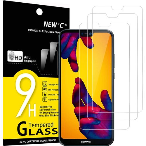 Hshi-Lot De 3,Verre Trempé Pour Huawei P20 Lite,Nova 3e,Film Protection Écran Sans Bulles D'air Ultra Résistant (0,33mm Hd Ultra Transparent) Dureté 9h Glass
