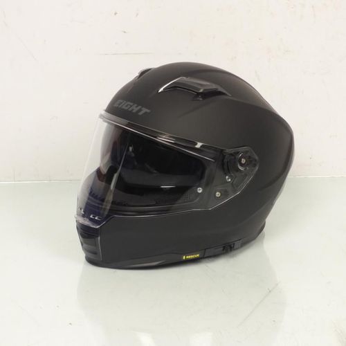 Casque Intégral Noir Mat Taille S 55-56cm Pour Homme Femme Eight Venge R S442