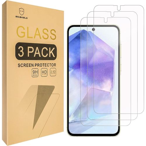 JGD-Verre Trempé compatible avec Samsung Galaxy A56 5G / Galaxy M56 5G [Lot de 3] Film Protecteur d'écran Vitre Protecteur 9H Dureté