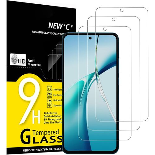 Sskal-Lot De 3,Verre Trempé Pour Oneplus Nord Ce4 Lite 5g Protection Efficace Contre Les Rayures-Sans Bulles-Ultra Résistant (0,33mm Hd Ultra Transparent) Dureté 9h Glass