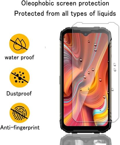 3 Pièces Verre Trempé D'écran Protecteur Pour Doogee S96 Pro/Doogee S96 Gt Dureté 9h Anti Rayures Hd Film De Protection D'écran¿