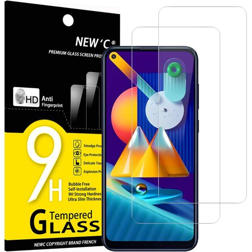 Lot De 2, Verre Trempé Pour Samsung Galaxy A11, M11, Film Protection Écran Efficace Contre Les Rayures - Sans Bulles - Ultra Résistant (0,33Mm Hd Ultra Transparent) Dureté 9H Glass[LOT6191285]