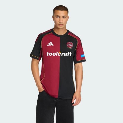 Maillot Domicile 1. Fc Nuremberg 25/26 Adidas - Team Coll Burgundy 2 / Black - S