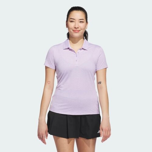 Polo Manches Courtes Ottoman Femmes Adidas - Powder Plum - Xs