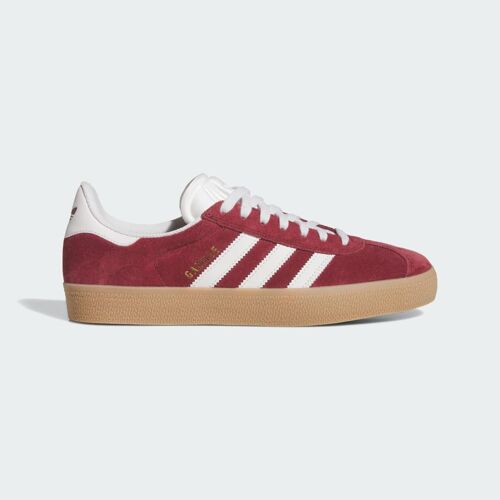 Chaussures Gazelle Adv Adidas Shadow Red Crystal White Gold Metallic