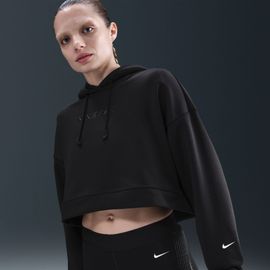 Sweat À Capuche En Fleece Therma-Fit Nike Pro Pour Femme - Noir