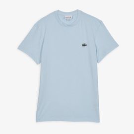 Tee Shirt Classic Small Logo Sl Bleu Lacoste - Bleu - Xs