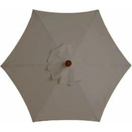 Housse De Rechange Pour Parasol - 6 Baleines -Diamètre 2 M - Imperméable - Anti-Ultraviolet - Tissu De Rechange