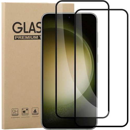 Pack De 2 Films En Verre Trempé 9h Pour Samsung Galaxy S24 Plus ¿ Protection Écran Bord 3d Courbé, Anti-Rayures, Anti-Bulles, Hd Et Oléophobe, Haute Sensibilité Tactile