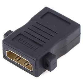 Convertisseur de connecteur de coupleur d'adaptateur HDMI femelle à femelle pour adaptateur HDMI HDTV 1920 x 1080