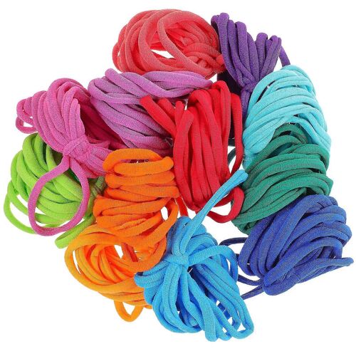 192pcs Manique Tissage Métier À Tisser Boucles Multicolore Élastique Métier À Tisser Bandes Pour Les Enfants