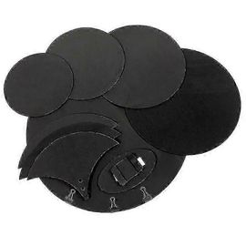 10pcs Drum Mute Pads Kit Basse Caisse Claire Son Off Mute Muffler Eva Quiet Practice Pad Set Accessoires De Percussion