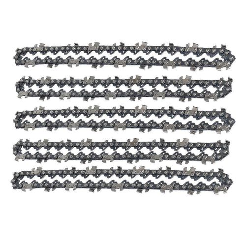 Remplacement de la chaîne de tronçonneuse portable de 6 pouces - 5pcs Mini chaîne de guidage de chaîne de tronçonneuse