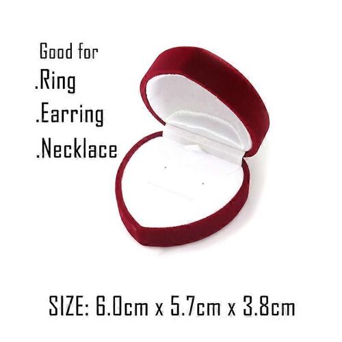 16 Style Belle Mignon Emballage Cadeau Boîte À Bijoux Bibelot Velours Anneau Boucle D'oreille Collier Mariage Stockage Présentoir Porte En Gros
