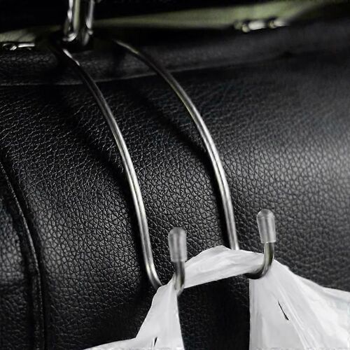 Multifonctionnel Métal Auto Siège De Voiture Appui-Tête Cintre Sac Crochet Porte-Sac Pour Sac Sac Sac Chiffon Épicerie Stockage Auto Attacher Clip