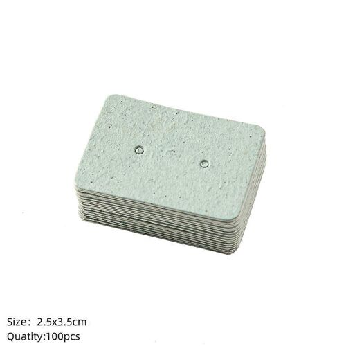 100pcs 25x35cm Boucle D'oreille Cartes Carton Étiquettes Porte-Bijoux Bijouterie Affichage Organisateur Emballage Petite Entreprise Vente