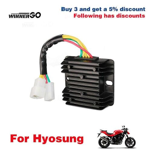 Régulateur De Tension Redresseur Pour Hyosung Gv250 Aquila Fi 250 Gv700 St7 Gt650s Mirage 650 Aquila St7 St7l Efi Deluxe 680 2007-2013