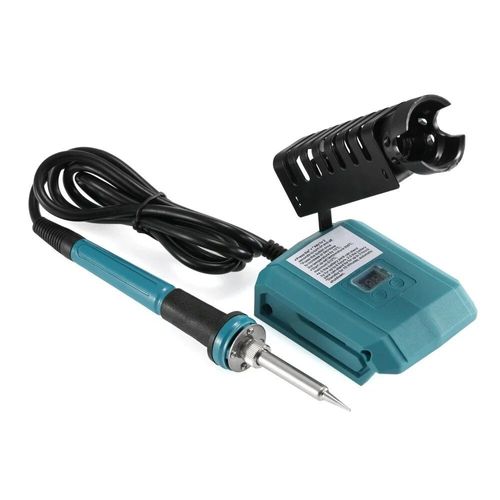 Fer à souder électrique avec support pour batterie Makita 20V,outil de soudage domestique,pointe 936,température 300-500 ¿,chauffage rapide,60W - Type without battery