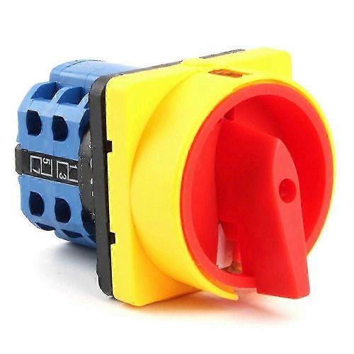 20a Off-on 4 pôles sectionneurs sectionneurs Lw26gs Ca10 48x48mm cadenas interrupteur à came rotative