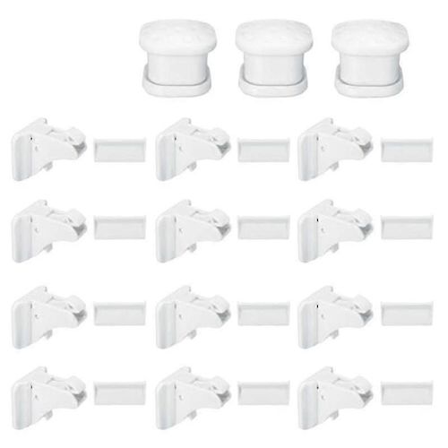30 Pcs Armoire Magnétique Tiroir Armoire Serrure Enfants Kit De Sécurité Pour Enfants