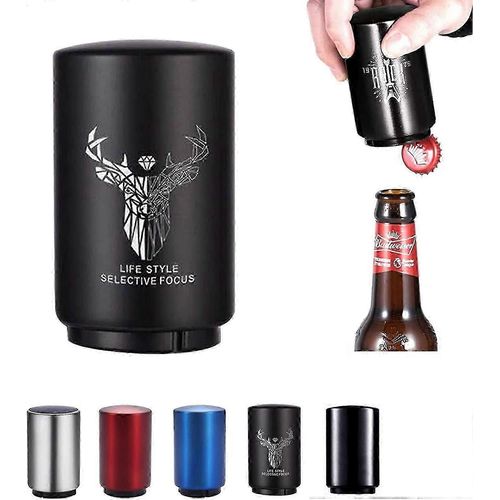 Décapsuleur De Bière,Cadeau Pour Hommes Femmes,Ouvre-Bouteille Magnétique Automatique En Acier Inoxydable,Ouvre-Bouteille De Bière,Accessoires De Bière,Ouvre-Bouteille Magnétique (