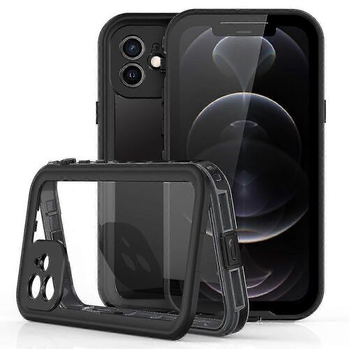 Redpepper Dot + Series Transparent Ip68 Étanche Pc + Tpu Case Couverture De Téléphone Pour Iphone 12
