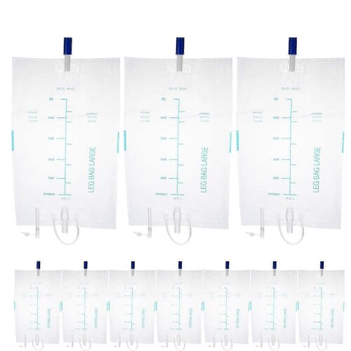 10pcs Sac De Drainage Sac D'urine Sac De Drainage Urinaire Sac Urinaire De Patient Sac De Collecte D'urine 